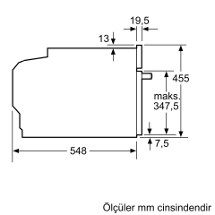 Siemens CM724G1B1 Mikrodalga Fonksiyonlu Kompakt Ankastre Fırın