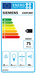 Siemens LC65FCJ60T Davlumbaz