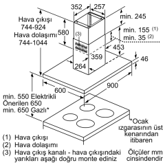 Siemens LF97BBM50 Davlumbaz