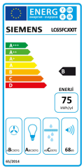 Siemens LC65FCJ00T Davlumbaz