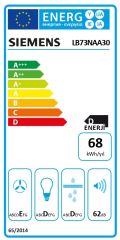 Siemens LB73NAA30 Gömme Aspiratör