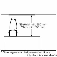Siemens LB73NAA30 Gömme Aspiratör