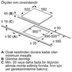 Siemens ET612FEA1E Elektrikli Ankastre Ocak