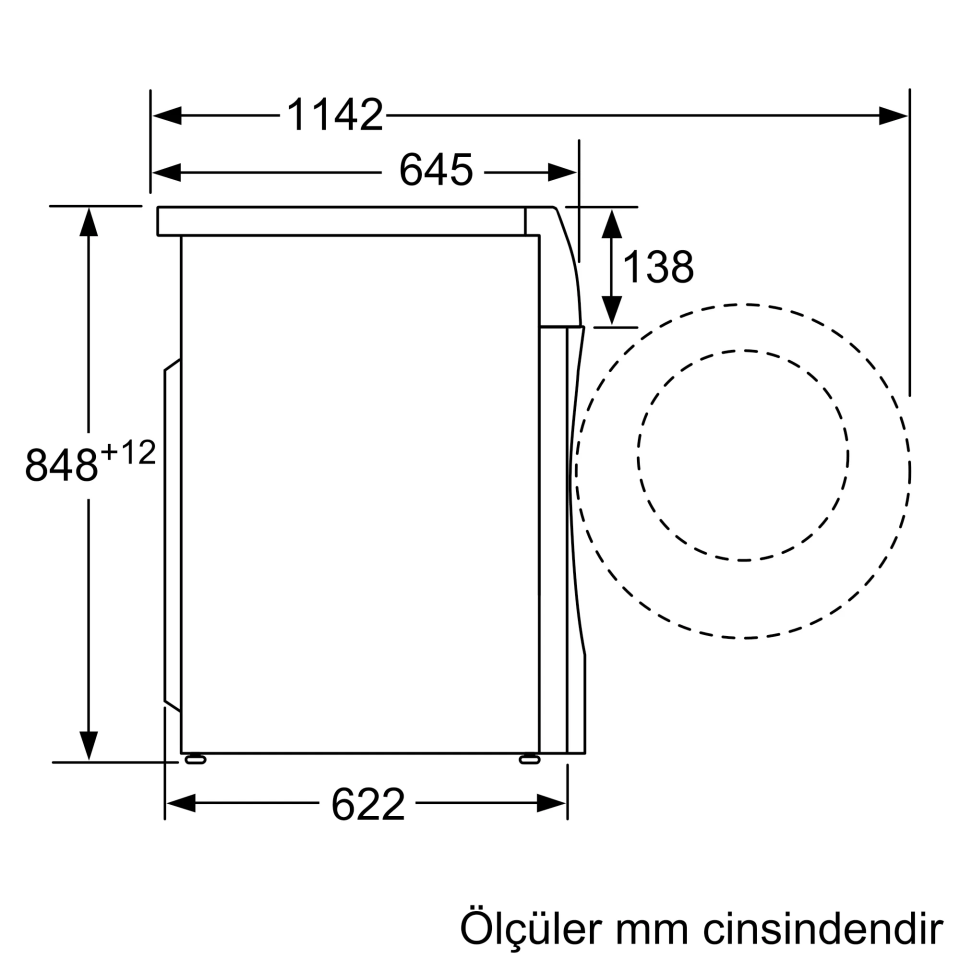 Siemens WN54C2A0TR Kurutmalı Çamaşır Makinesi