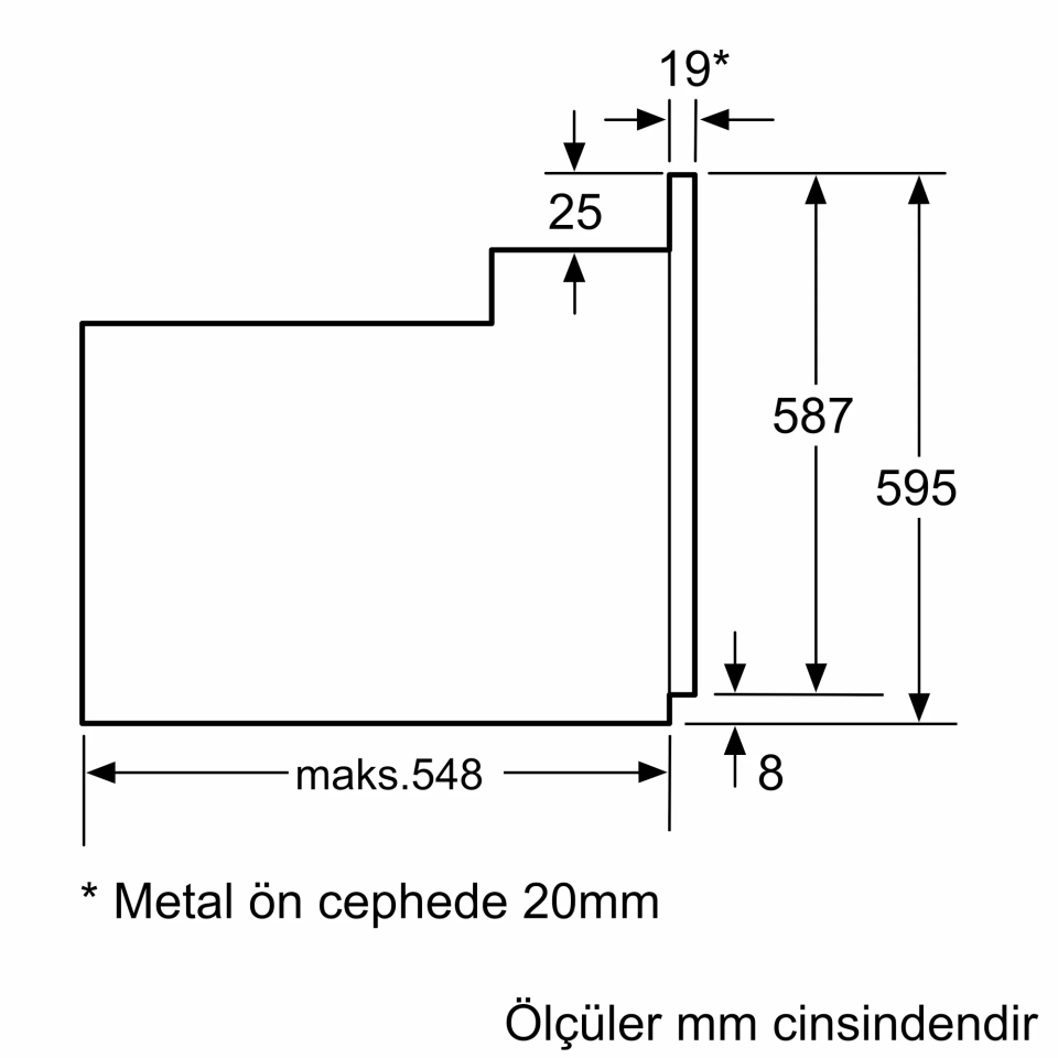 Siemens HB012FBB1T Ankastre Fırın