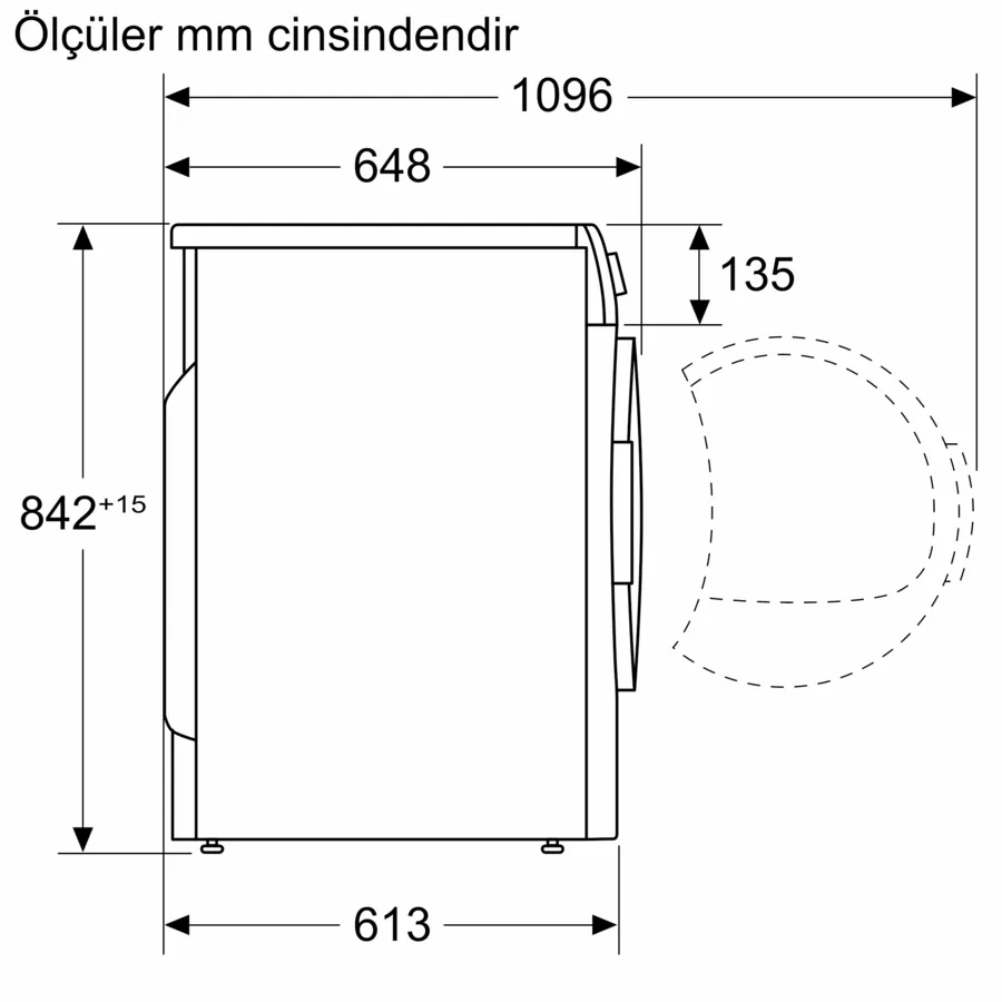 Siemens WT00H201TR Kurutma Makinesi