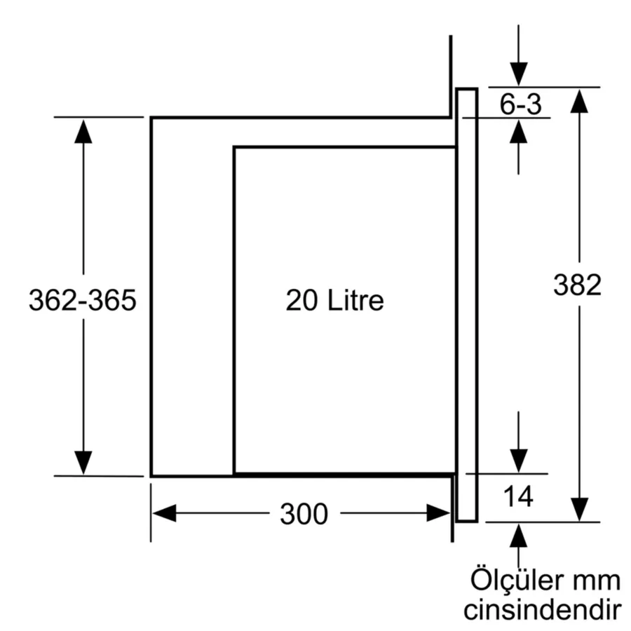 Siemens BE525LMB2 Ankastre Mikrodalga