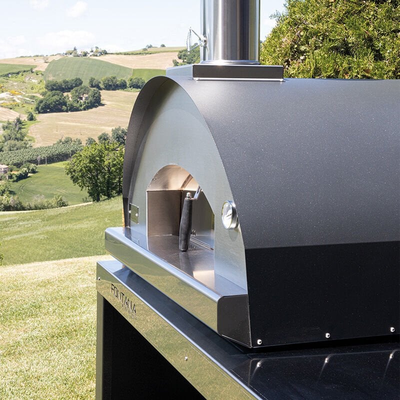 Fontana Forni Mangiafuoco Hybrid Gazlı Ve Odunlu Fırın