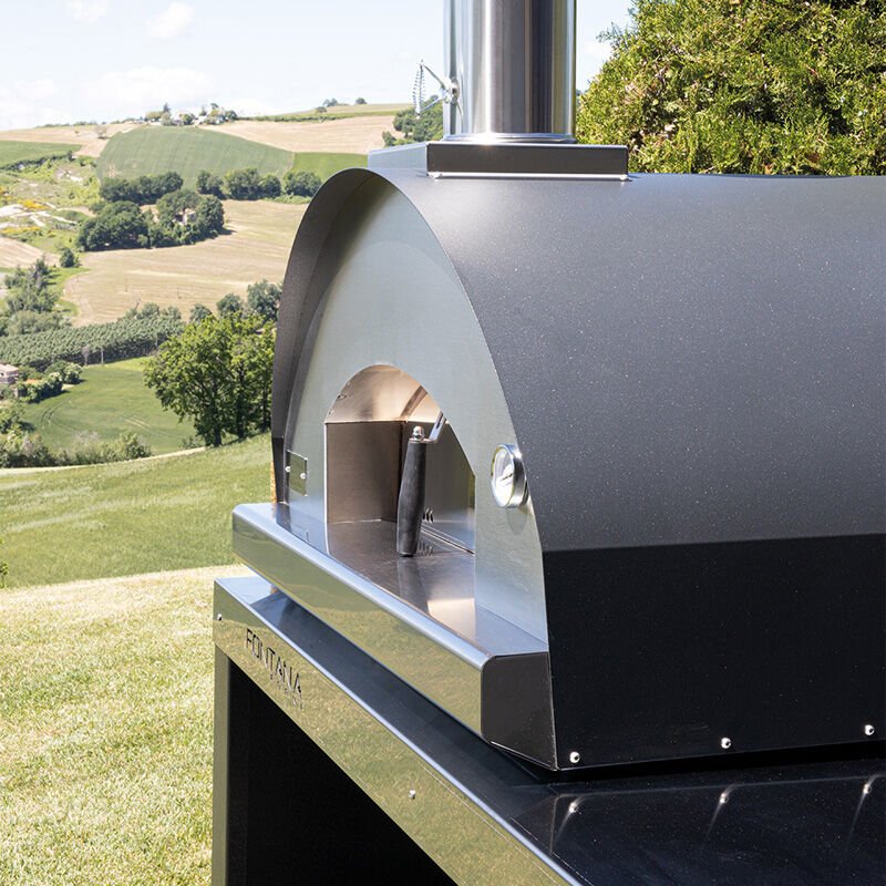 Fontana Forni Mangiafuoco Hybrid Gazlı Ve Odunlu Fırın