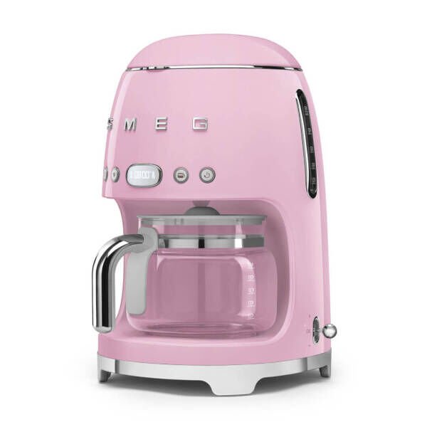 Smeg Filtre Kahve Makinesi DCF02PKEU Pembe