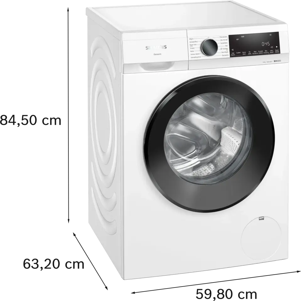 WG52A203TR iQ300 Çamaşır Makinesi 10 kg